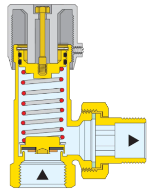 CALEFFİ DİFERANSİYEL BYPASS VANASI 1 1/4” 5-25 AYAR ARALIĞI - 2