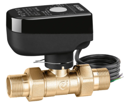 CALEFFİ MOTORLU İKİ YOLLU KÜRESEL VANA 1/2" - 230 V  - 1