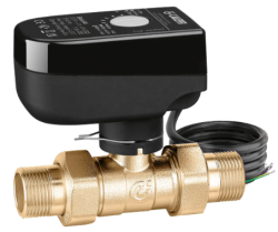 CALEFFİ MOTORLU İKİ YOLLU KÜRESEL VANA 3/4"- 230 V