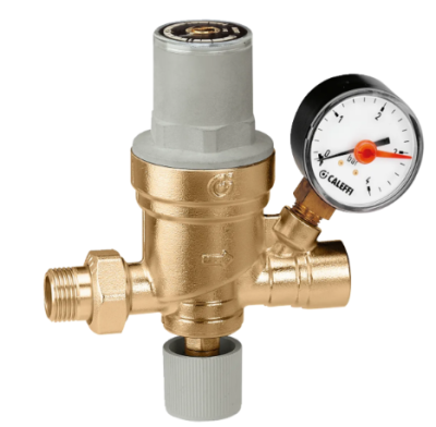 CALEFFİ OTOMATİK DOLUM ÜNİTESİ 1/2” BASINÇ SAATİ BAĞLANTILI - 1