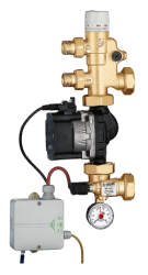 CALEFFİ POMPALI TERMOSTATİK KARIŞIM ÜNİTESİ 3/4" M