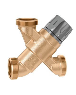 CALEFFİ TERMOSTATİK KARIŞIM VANASI 1" M  - 1