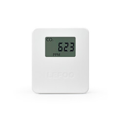 CO2 Sensörü, 2000ppm, 0-10V Çıkış, LCD Ekran, IP30 - Thumbnail