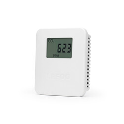 CO2 Sensörü, 2000ppm, 0-10V Çıkış, LCD Ekran, IP30 - Thumbnail