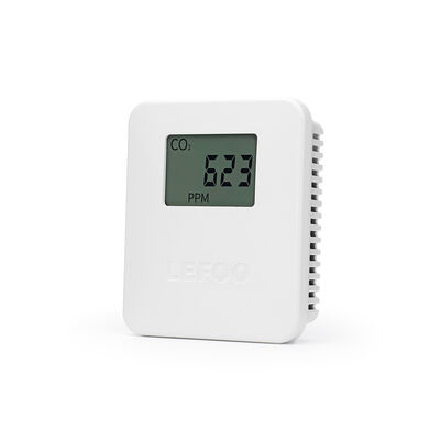 CO2 Sensörü, 2000ppm, 0-10V Çıkış, LCD Ekran, IP30