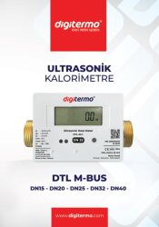 DTL-32 M-Bus Digitermo Ultrasonik Kalorimetre, DN32