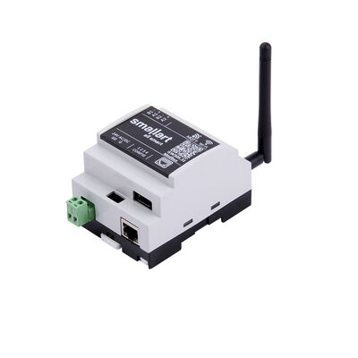GW305.31.DR3 Modbus RTU &TCP/IP–MQTT çevirici, Wi-Fi ve Ethernet 2 Port RS485, 24V AC/DC, Ray montaj