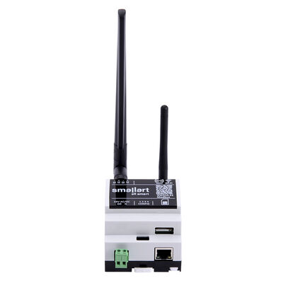 GW310.31.DR3 Modbus RTU – Modbus TCP/IP çevirici, GSM, Wi-Fi ve Ethernet 2 Port RS485, 24V AC/DC, Ray montaj