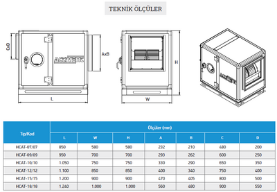 HCAT-09-2,00-T-4K-HÜCRELİ ASPİRATÖR