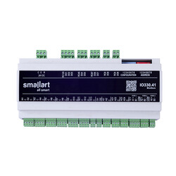 IO330.41 I/O Modülü, 2AI (0-10V)-4AO-13PI (NTC10K, DI)-9DO-2DI-3RS-485 Port Modbus, 24V DC Besleme - Thumbnail