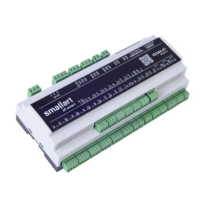 IO344.41 I/O Modülü, 2AI (0-10V)-6AO-13PI (NTC10K, DI)-12UI-9DO-2DI-3RS-485 Port Modbus, 24V DC Besleme