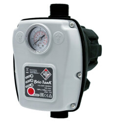 Italtecnica Brio Tank 12A - 0,4 Litre Tanklı 2 HP Oto. Basınç Kontrol Cihazı