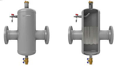 Kodsan KPH-F 125 Flanşlı Paket Hava Ayırıcı - 1