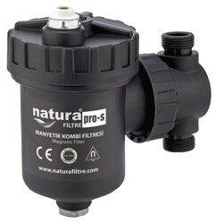 NATURA FİLTRE - NATURA FİLTRE PRO-S Manyetik Filtre 3/4” NATURA FİLTRE - NATURA FİLTRE PRO-S Manyetik Filtre 3/4”