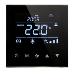 Smallart Fancoil Termostat - 3 Kademe Fan Kontrollü / THR-FCU-3035.11 / T3035.11x - 2