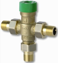 Honeywell - Resideo TM50-1/2A Termal Kontrollü Termostatik Karışım Vanası Honeywell - Resideo TM50-1/2A Termal Kontrollü Termostatik Karışım Vanası