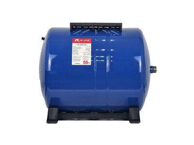 TR TANK 50 lt. 10 Bar Sabit Membranlı Yatay Genleşme Tankı