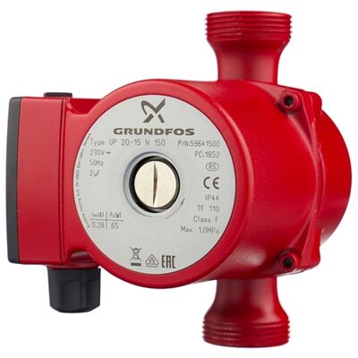 Grundfos UP 20-15 N Dişli Sirkülasyon Pompası