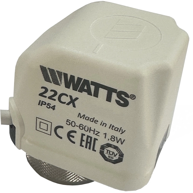 Watts - Watts Elektrotermik Aktüatör 230V, NO / WT-22CX230NA2