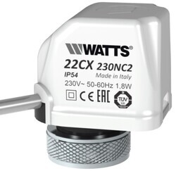 Watts Elektrotermik Aktüatör 24V, NC / WT-22CX24NC2 - Thumbnail